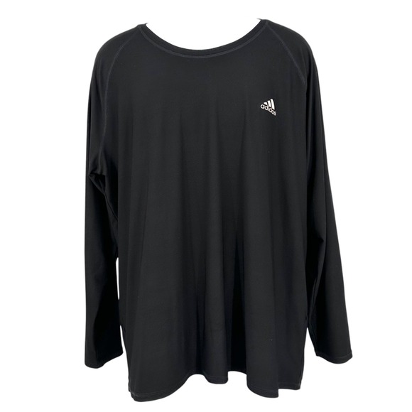 adidas Other - ADIDAS GOLF Men's Size 2XL Solid Black Performance Long Sleeve Shirt